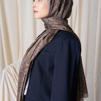 شال زنانه Madame Polo آبی