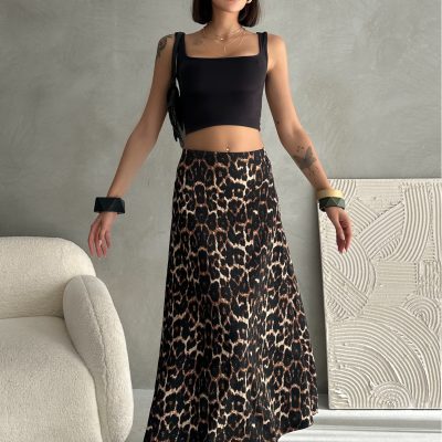دامن زنانه طرح‌دار Eyye