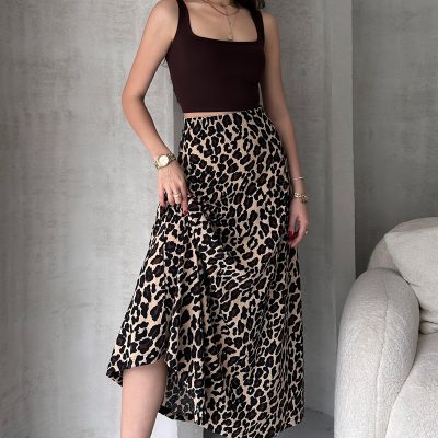 دامن زنانه سفید Eyye