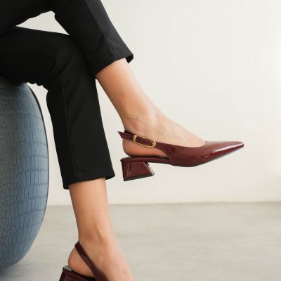بابت چرمی قرمز نرم زنانه Hotic
