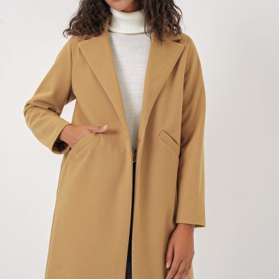 کاپشن کاشه 9085 - بژ - خردلی