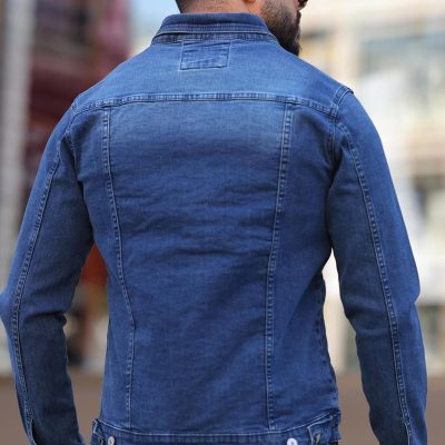 بامبر بمبر زنانه اورسایز آبی Ilkcet Moda