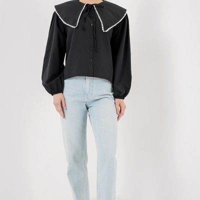 پیراهن ویسکوز میدی یقه V زنانه آستین کوتاه Kokosh Moda