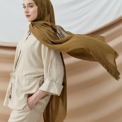 شال سری آیا - چالا - koyu bronz