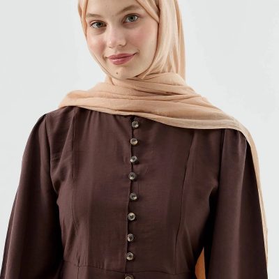شال سری آیه - رنگ خاکستری - Kum Beji