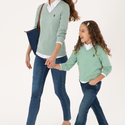 بافت زنانه سبز U.S. Polo Assn.