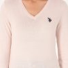 بافت زنانه صورتی ملایم U.S. Polo Assn.