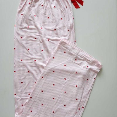 شلوار پیژامه مردانه ویسکون باتال سایز بزرگ مدل 6020 - Çizgili Pembe
