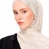 شال زنانه کرم Moiscarf