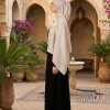 شال زنانه کرم Moiscarf