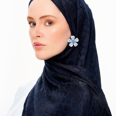 شال پرو لا پریمیوم ژاکارد مشکی - Gece Siyahı