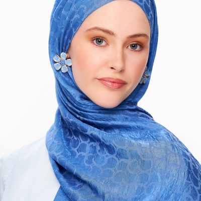 شال پرو لا پریمیوم ژاکارد مشکی - Saks