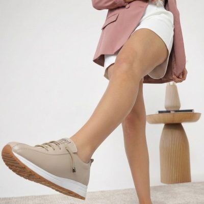 کفش زنانه اسپرت روزمره با کفی ارتوپدی مدل بابلت - Siyah-1