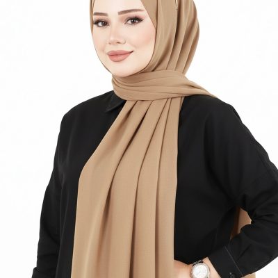 شال دوز شانتون ساده - Altın