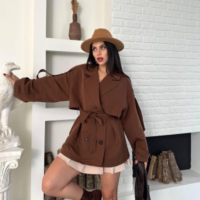 تrenچ نوبوک زنانه Giysimo
