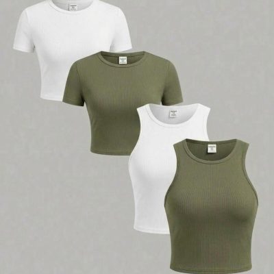 تاپ بایسیکل زنانه نخی Milya GYM