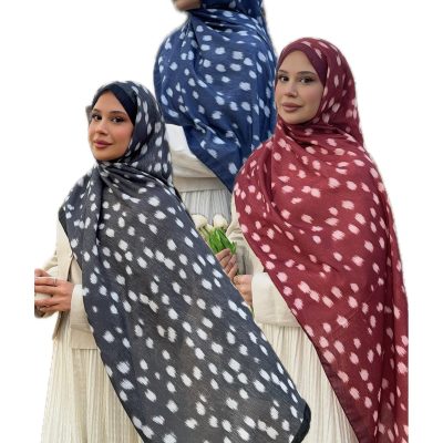 ست شال نرم پنبه‌ای ۳ عددی باکس هدیه - Çok Renkli2