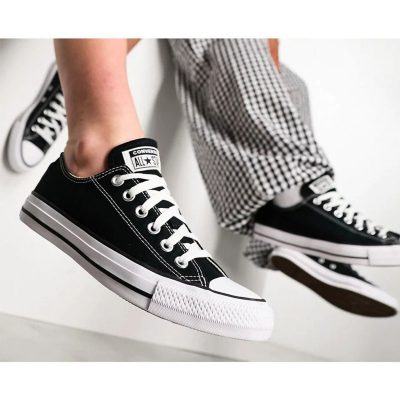 کفش ALL STAR OX OPTICAL WHITE - SiyahM9166C