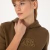 سویشرت زنانه خاکی U.S. Polo Assn.