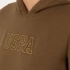 سویشرت زنانه خاکی U.S. Polo Assn.