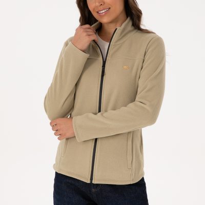 سویشرت زنانه خاکی U.S. Polo Assn.