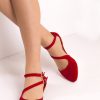 روزمره زنانه قرمز FOX Shoes