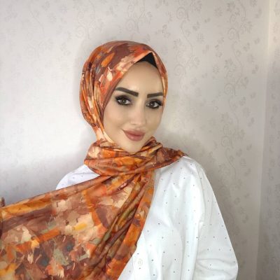شال آماده پرا مدل DP5 با طرح دار، چانه‌ای و دکمه‌ای - DP15