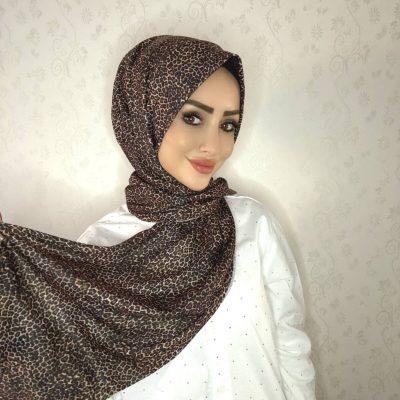شال آماده پرا مدل DP5 با طرح دار، چانه‌ای و دکمه‌ای - DP16