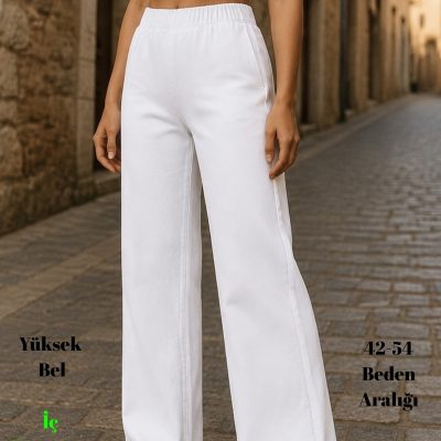 شلوار جین اسلیم مشکی مدل SLIM-01 - سفید