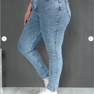 پیراهن جین دکمه‌دار آستین بلند زنانه Kene Jeans