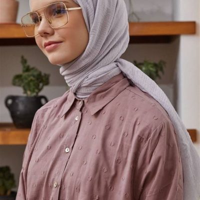 شال بورومجک رنگ قهوه‌ای سوخته (بدون نیاز به اتو، بافت سبک و تنفس‌پذیر، ابعاد بزرگ و نازک) - یاسی