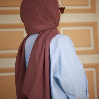 شال حریر مدینه مشکی - Gül Kurusu
