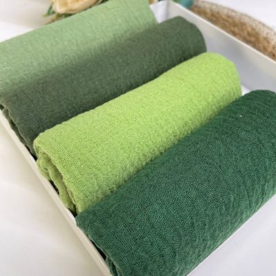 چهار عدد شال بورومجوك - سبز