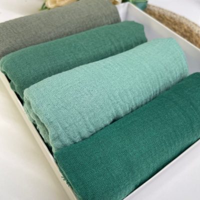 چهار عدد شال بورومجوك - mint