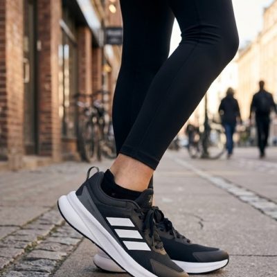 کفش اسپرت Tensaur Sport 2.0 سفید مشکی مدل GW6422 - 4354-1