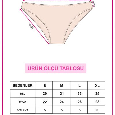 بسته 7 عددی شورت زنانه لایکرا - KO1007KTL-9