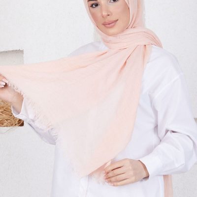 شال بورومجوک مشکی – صورتی ملایم