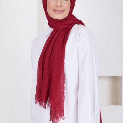 شال بورومجوک مشکی - vişne