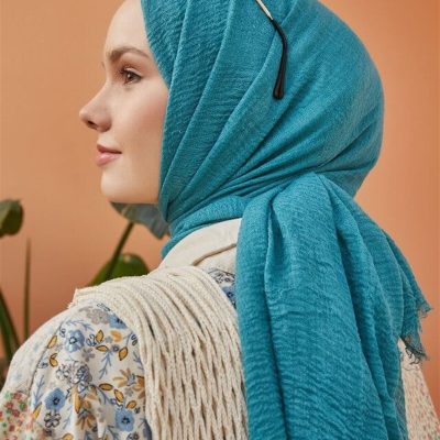 شال زنانه Madame Polo آبی