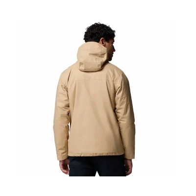 کاپشن چرم سیاه اسلیم فیت مردانه Bossago