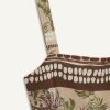 تاپ ساحلی زنانه دFacto مدل Regular Fit — خاکی Defacto