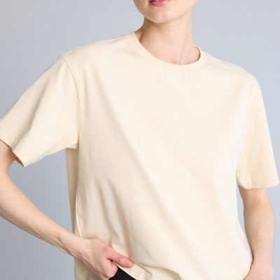 تیشرت اسپرت زنانه دوفاکتو مدل Comfort Fit پنبه‌ای 3466382 — شنی Defacto