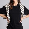 تیشرت اورشرت زنانه یقه گرد آستین کوتاه مدل 3437348 — مشکی Defacto