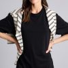 تیشرت اورشرت زنانه یقه گرد آستین کوتاه مدل 3437348 — مشکی Defacto
