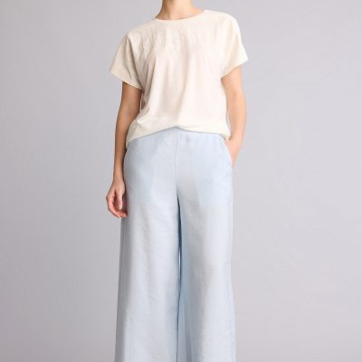 شلوار جین زنانه Mavi مدل Wide Leg بلند با 100% پنبه - کد 3437285 Defacto