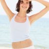 کاشکورس زنانه دFacto یقه‌هالتر فیتیل دار 3470723 — آبی روشن Defacto