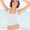 کاشکورس زنانه دFacto یقه‌هالتر فیتیل دار 3470723 — آبی روشن Defacto