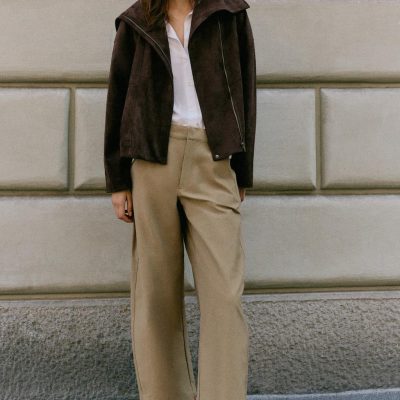 کاپشن زنانه زارا قهوه‌ای