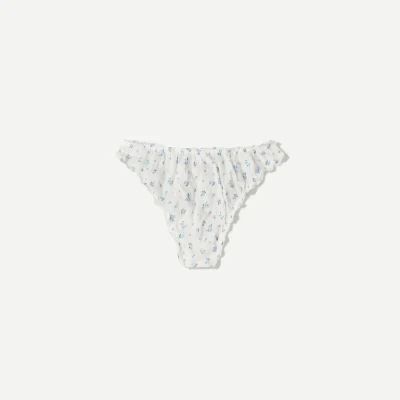 شورت چاپی گِردآورده bershka