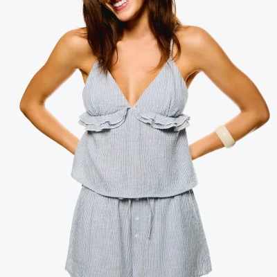 شلوارک راستیک bershka
